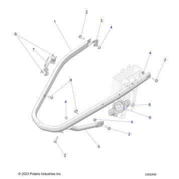BODY, BUMPER, FRONT - S26TDP8RS (C602490)