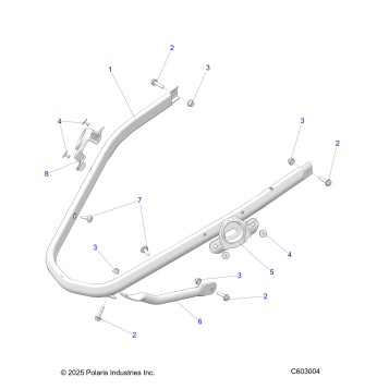 BODY, BUMPER, FRONT - S26TDB9FSL/9FSM (C603004)