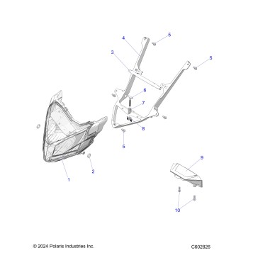ELECTRICAL, HEADLIGHT and TAILLIGHT - S26TFM9BSB/9BSC (C602826)