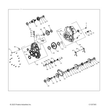 DRIVE TRAIN, GEARCASE - S26AJE9FSL/AJN9FSL/FSM (C1337305)