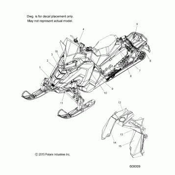 BODY, DECAL - S16DS6 (600009)