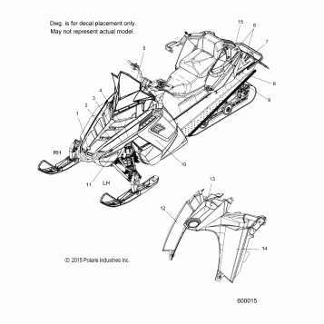 BODY, DECAL - S16CE5BSL (600015)