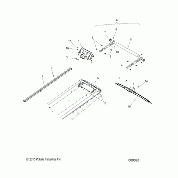 BODY, BUMPER, REAR, SNOWFLAP and TAILLIGHT COVER - S18EFT8P ALL OPTIONS (600028)