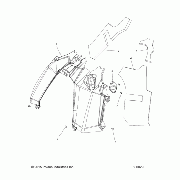 BODY, CONSOLE - S18EFT8P ALL OPTIONS (600029)