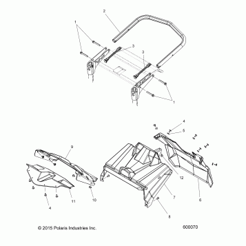 BODY, BUMPER, REAR and CLOSEOFF - S19DCL6PS/PEM (600070)