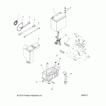 ELECTRICAL, BATTERY and CABLES - S16DS6 (600073)