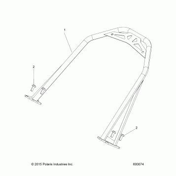 CHASSIS, SPORT RACK, SNOW CHECK F&O - S16DP6 (600074)