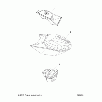 OPTIONS, STORAGE BAGS - S16DP6 FEATURES/OPTIONS (600075)