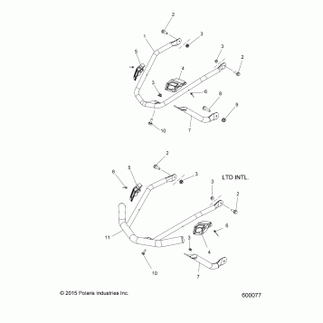 BODY, BUMPER, FRONT - S16CP8 ALL OPTIONS (600077)