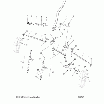 STEERING, LOWER - S16DS8 ALL OPTIONS (600101)