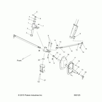 STEERING, LOWER - S17SJA5B ALL OPTIONS (600125)