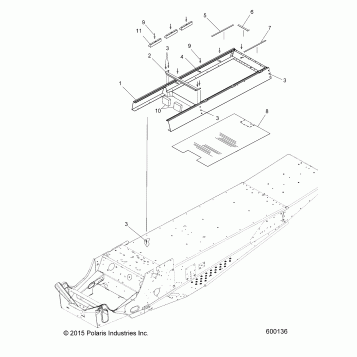 CHASSIS, SEAT RISER - S17SJA5B ALL OPTIONS (600136)