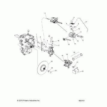 BRAKES, BRAKE SYSTEM - S17SJA5B ALL OPTIONS (600151)