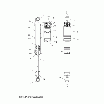 SUSPENSION, SHOCK, IFS (7044388) - S17DDE6PSL (600181)