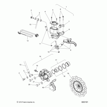 BRAKES, BRAKE SYSTEM - S16EN8/EY8 ALL OPTIONS (600191)