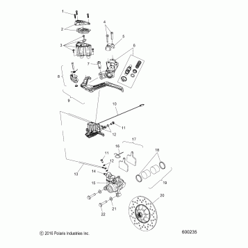 BRAKES, BRAKE SYSTEM - S21DDL6PS ALL OPTIONS (600235)