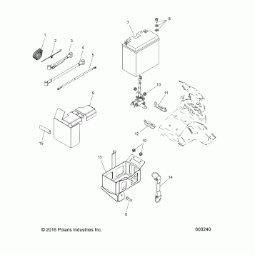 ELECTRICAL, BATTERY and CABLES - S18EER6PSL/PEL (600240)