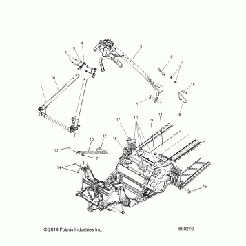 CHASSIS, CHASSIS ASM. and OVER STRUCTURE - S18EFT8P ALL OPTIONS (600270)