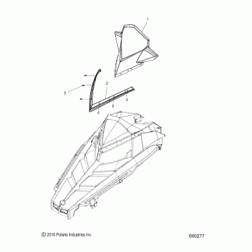 BODY, WINDSHIELD - S18CBA6GS/CBB6GS ALL OPTIONS (600277)