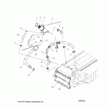 ENGINE, COOLING SYSTEM - S18CBA6GS/CBB6GS ALL OPTIONS (600278)