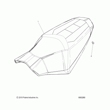 BODY, SEAT - S17EER ALL OPTIONS (600280)