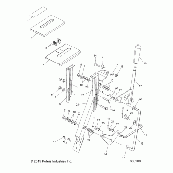 DRIVE TRAIN, SHIFT LINKAGE - S17SJA5B ALL OPTIONS (600289)