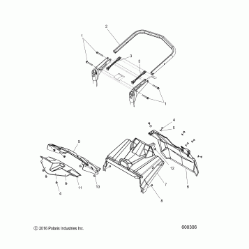 BODY, BUMPER, REAR and CLOSEOFF - S17DDE6PSL (600306)