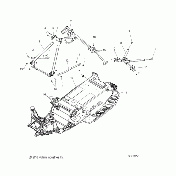 CHASSIS, CHASSIS ASM. and OVER STRUCTURE - S18DCH8PS ALL OPTIONS (600327)