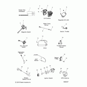 ELECTRICAL, SWITCHES, SENSORS and COMPONENTS - S17EEC6 ALL OPTIONS (600337)