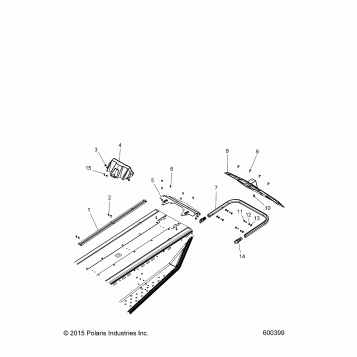 BODY, BUMPER, REAR, SNOWFLAP and TAILLIGHT COVER - S17CBA5 ALL OPTIONS (600399)