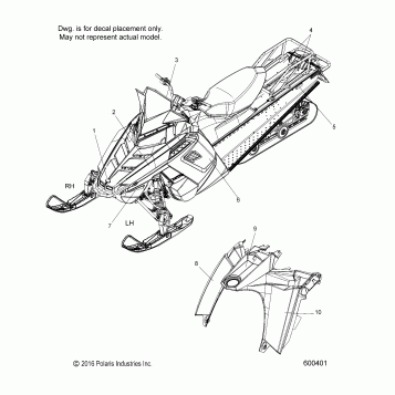 BODY, DECAL - S17CEF5BSL (600401)