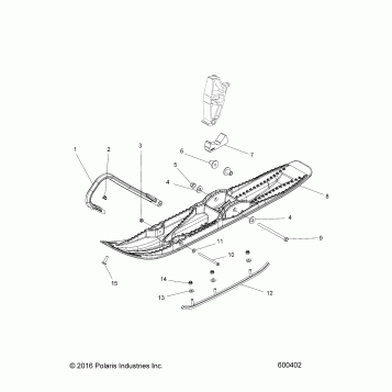 STEERING, SKI ASM. - S17CEF5BSL (600402)