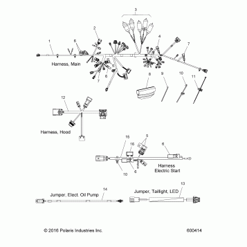ELECTRICAL, WIRE HARNESS - S17DDE6PSL (600414)