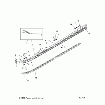 SUSPENSION, RAIL MOUNTING - S17EHP8P ALL OPTIONS (600428)