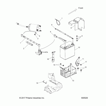 ELECTRICAL, BATTERY and CABLES - S18CBA6GS/CBB6GS ELEC. START (600529)