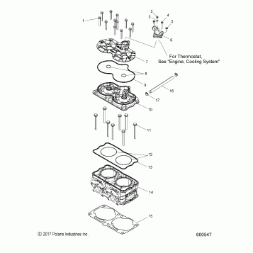 ENGINE, CYLINDER - S18DCH8PS ALL OPTIONS (600547)