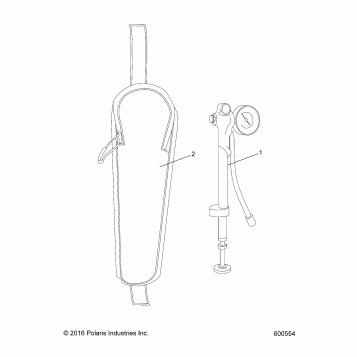 SUSPENSION, AIR PUMP-SHOCK - S17DDE6PSL (600554)