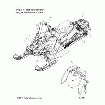 BODY, DECAL - SC SELECT (LIMSQUZE SIDE PNL W/TITNM ACCENT) - S18DDJ8PS (600559)