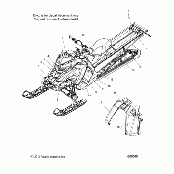 BODY, DECAL - S18EGK8PSA/PSL (600566)