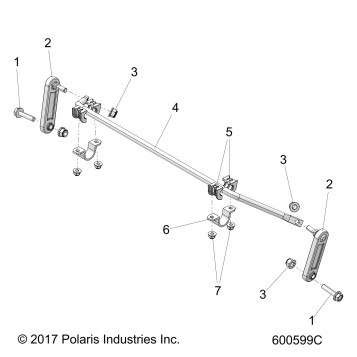SUSPENSION, SWAY BAR - S20DCH6PS ALL OPTIONS (600599C)