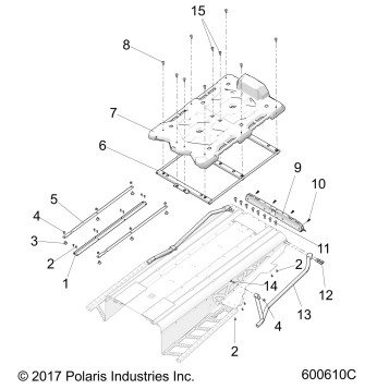 CHASSIS, REAR ASM. - S19FJB8/FJE8/FJP8 ALL OPTIONS (600610C)