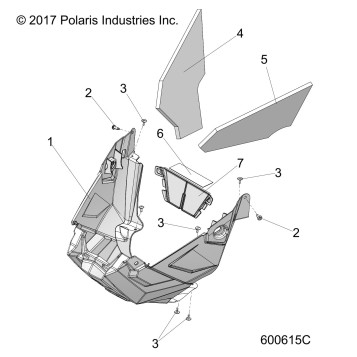 BODY, NOSEPAN ASM. - S19FJB8/FJE8/FJP8 ALL OPTIONS (600516)