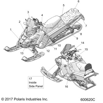 BODY, DECAL, SP - S19FJB8 (600620C)