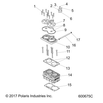 ENGINE, CYLINDER - S19FJB8/FJE8/FJP8 ALL OPTIONS (600675C)