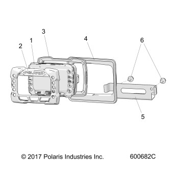 ELECTRICAL, MULTI FUNCTION GAUGE - S19FJB8/FJE8/FJP8 ALL OPTIONS (600682C)