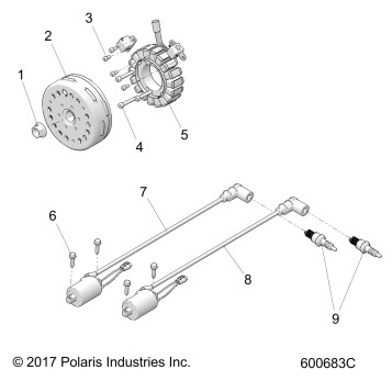 ELECTRICAL, IGNITION SYSTEM - S19FJB8/FJE8/FJP8 ALL OPTIONS (600683C)
