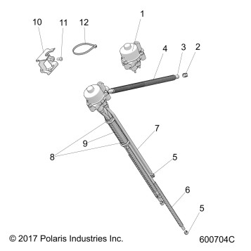ENGINE, OIL PUMP ASM. - S18FJB8/FJE8/FJP8 ALL OPTIONS (600704C)