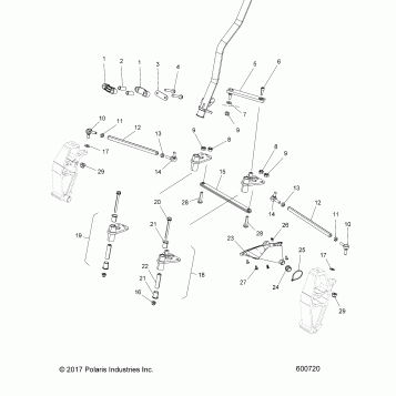 STEERING, LOWER - S18EER6PSA/PSL/PEL (600720)