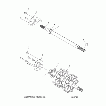 DRIVE TRAIN, JACKSHAFT and DRIVESHAFT - S18EEC6P ALL OPTIONS (600732)