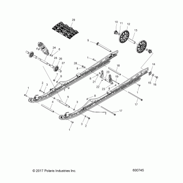 SUSPENSION, REAR - S18EFT8P ALL OPTIONS (600745)